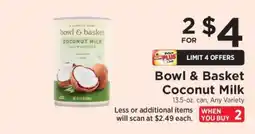 ShopRite Bowl & Basket Coconut Milk offer