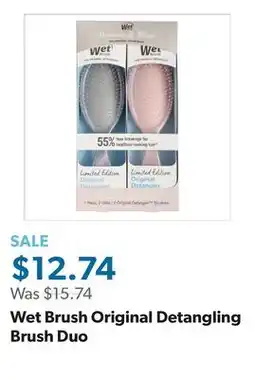 Sam's Club Wet Brush Original Detangling Brush Duo offer