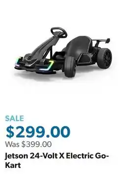 Sam's Club Jetson 24-Volt X Electric Go-Kart offer