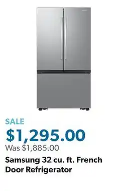 Sam's Club Samsung 32 cu. ft. French Door Refrigerator offer