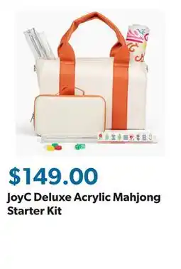 Sam's Club JoyC Deluxe Acrylic Mahjong Starter Kit offer