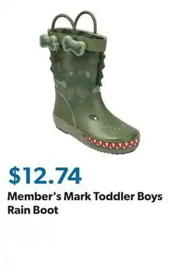 Sam's Club Member's Mark Toddler Boys Rain Boot offer