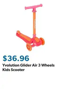 Sam's Club Yvolution Glider Air 3 Wheels Kids Scooter offer