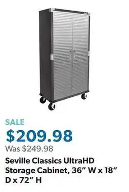 Sam's Club Seville Classics UltraHD Storage Cabinet, 36 W x 18 D x 72 H offer