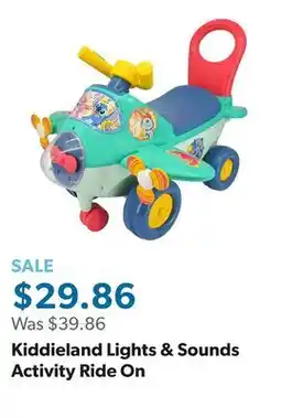 Sam's Club Kiddieland Lights & Sounds Activity Ride On offer