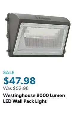 Sam's Club Westinghouse 8000 Lumen LED Wall Pack Light offer