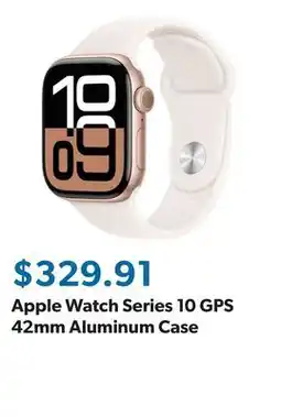 Sam's Club Apple Watch Series 10 GPS 42mm Aluminum Case offer
