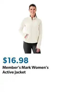 Sam's Club Member's Mark Women's Active Jacket offer