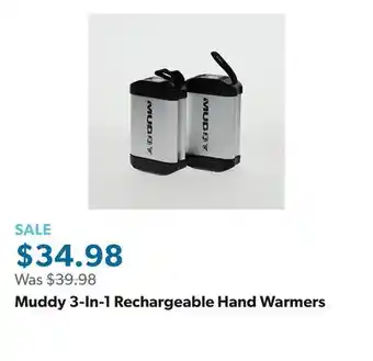Sam's Club Muddy 3-In-1 Rechargeable Hand Warmers offer