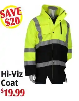 Ocean State Job Lot Hi-Viz Coat offer