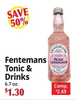 Ocean State Job Lot Fentemans Tonic & Drinks offer