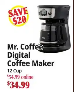 Ocean State Job Lot Mr. Coffee Digital Coffee Maker offer