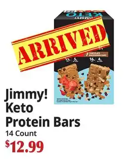 Ocean State Job Lot Jimmy! Keto Protein Bars offer