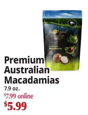 Ocean State Job Lot Premium Australian Macadamias offer