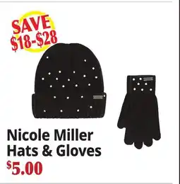 Ocean State Job Lot Nicole Miller Hats & Gloves offer