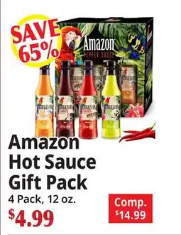 Ocean State Job Lot Amazon Hot Sauce Gift Pack offer