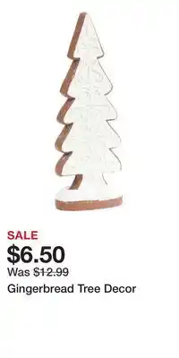 TJ Maxx Gingerbread Tree Decor offer