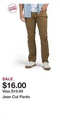 TJ Maxx Jean Cut Pants offer