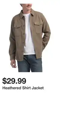 TJ Maxx Heathered Shirt Jacket offer