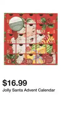 TJ Maxx Jolly Santa Advent Calendar offer