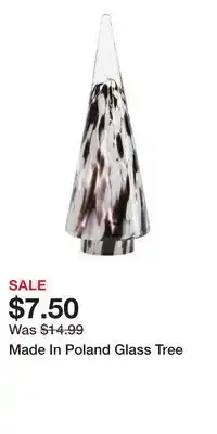 TJ Maxx Made In Poland Glass Tree offer
