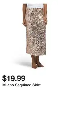 TJ Maxx Milano Sequined Skirt offer