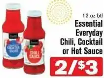Shop 'n Save Essential Everyday Chili, Cocktail Or Hot Sauce offer