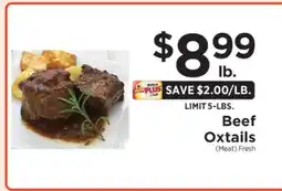 ShopRite Beef Oxtails offer