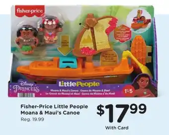 Fisher-Price Little People Moana & Maui's Canoe
