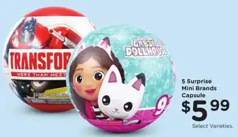 5 Surprise Mini Brands Capsule