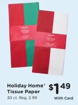 Kroger Holiday Home Tissue Paper offer