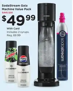 Kroger SodaStream Gaia Machine offer