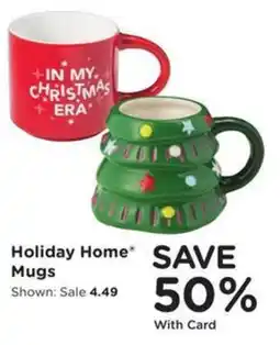 Kroger Holiday Home Mugs offer