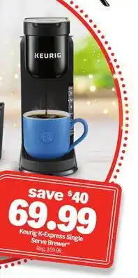 Meijer Keurig K-Express Single Serve Brewer offer