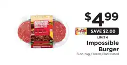 ShopRite Impossible Burger offer