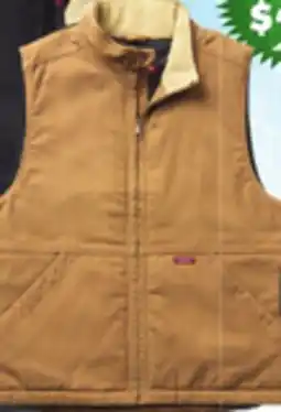 Big 5 Wolverine Men's Sherpa Collar Canvas Vest offer