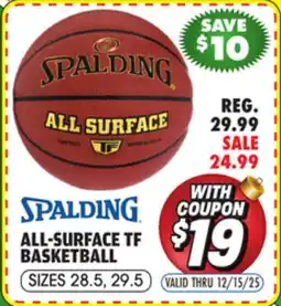 Big 5 SPALDING ALL-SURFACE TF BASKETBALL offer