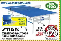 Big 5 Stiga XTR Indoor/Outdoor Table Tennis Table offer