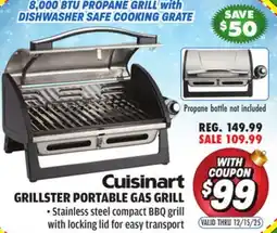 Big 5 Cuisinart Grillster Portable Gas Grill offer