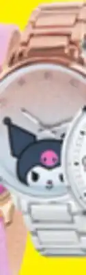 Big 5 Sanrio Women's Kuromi Gradient Blush Watch offer