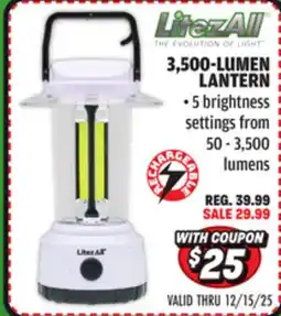 Big 5 LitezAll 3500-Lumen Rechargeable Lantern offer