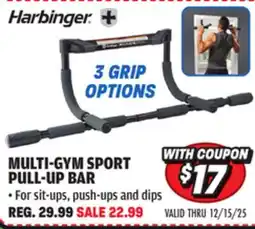 Big 5 Harbinger Multi-Gym Sport Pull-Up Bar offer