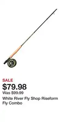 Cabela's White River Fly Shop Riseform Fly Combo offer