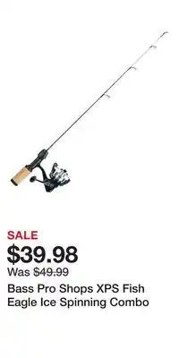 Cabela's Bass Pro Shops XPS Fish Eagle Ice Spinning Combo offer