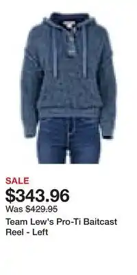 Cabela's Team Lew's Pro-Ti Baitcast Reel - Left offer