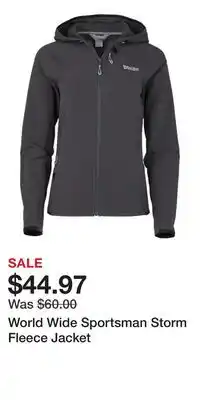 Cabela's World Wide Sportsman Storm Fleece Jacket offer