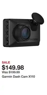 Cabela's Garmin Dash Cam X110 offer