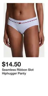Victoria's Secret Seamless Ribbon Slot Hiphugger Panty offer