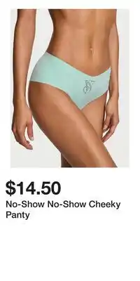 Victoria's Secret No-Show No-Show Cheeky Panty offer