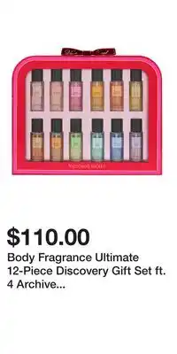 Victoria's Secret Body Fragrance Ultimate 12-Piece Discovery Gift Set ft. 4 Archive Scents offer
